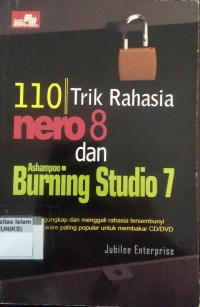 Image of 110 Trik Rahasia nero 8 dan Ashampoo Burning Studio 7