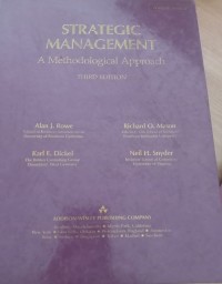 Image of Strategic Manajement A Methodological Approach: Third Ediyion