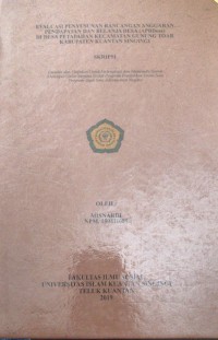 Image of EVALUASI PENYUSUNAN PERANCANGAN ANGGARAN PENDAPATAN DAN BELANJA DESA (APBDesa) DI DESA PETAPAHAN KECAMATAN GUNUNG TOAR  KABUPATEN KUANTAN SNGINGI