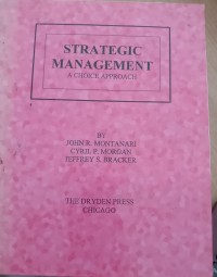 Image of Strategic Manajement A Choice Approach