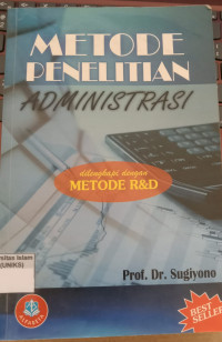 Image of Metode Penelitian Administrasi