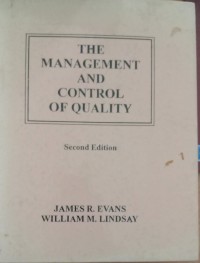 Image of The Manajement And Control Of Quality