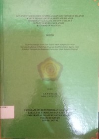Image of IMPLEMENTASI METODE PEMBELAJARAN EDUTAINMEN BELANBE UNTUK MENINGKATKAN MOTIVASI BELAJAR PENDIDIKAN AGAMA ISLAM SISWA KELAS V DI SD NEGERI 003 PAUH ANGIT KECAMATAN PANGEAN