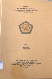 Image of ANALISIS LAPORAN ARUS KAS UNTUK MENGUKUR TINGKAT LIKUIDITAS PADA PT.. UNILEVER, Tbk
