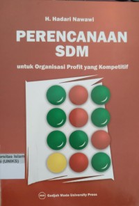 Image of Perancangan SDM untuk Organisasi Profit yang Kompetitif