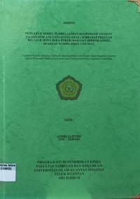 Image of PENGARUH MODEL PEMBELAJARAN KOOPERATI STUDENT FACILITATOR AND EXPLAINING (SFAE) TERHADAP PRESTASI BELAJAR SISWA PADA POKOK BAHASAN HIDROKARBON DI KELAS XI MIPA SMAN 1 INUMAN