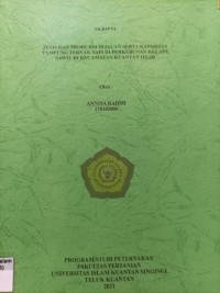 Image of JENIS DAN PRODUKSI HIJAUAN SERTA KAPASITAS TAMPUNG TERNAK SAPI DI PERKEBUNAN KELAPA SAWIT DI KECAMATAN KUANTAN HILIR
