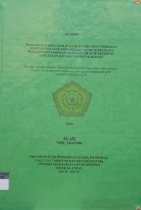 Image of PENGARUH PEMBBELAJARAN GAME ICE BREAKING TERHADAP MOTIVASI BELAJAR SISWA KELAS V (LIMA) PADA MATA PELAJARAN PENDIDIKAN AGAMA ISLAM DI SD NEGERI 001 PANGKALAN KECAMATAN PUCUK RANTAU