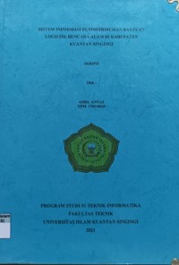 Image of SISTEM INFORMASI PENDISTRIBUSIAN BANTUAN LOGISTIK BENCANA ALAMDI KABUPATEN KUANTAN SINGINGI