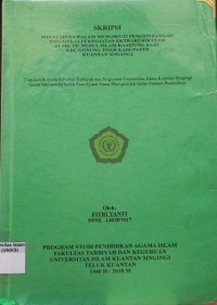 Image of MINAT SISWA DALAM MENGIKUTI PENGEMBANGAN DIRI MELALUI KEGIATAN EKSRAKURIKULER DI MTS.PP NURUL ISLAM
KAMPUNG BARU KEC. GUNUNG TOAR KABUPATEN KUANTAN SI