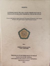 Image of LITERASI ZAKAT PELAKU USAHA MIKRO DAN KECIL PEDAGANG KAKI LIMA TERMINAL TELUK KUANTAN