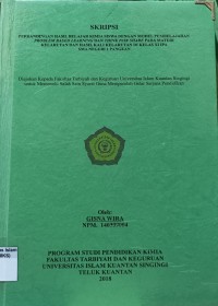 Image of PERBANDINGAN HASIL BELAJAR KIMIA SISWA DENGAN MODEL PEMBELAJARAN PROBLEM BASED DAN THINK PAIR
PADA MATERI KELARUTAN DAN HASIL KALI KELARUTAN DI KELAS XI IPA SMA NEGERI 1 PANGEAN