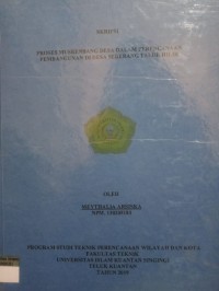 Image of PROSES MUSRENBANG DES DALAM PERENCANAAN PEMBANGUNAN DI DESA SEBERANG TALUK HILIR