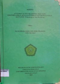 Image of ANALISIS P.K DAN Mg KOMPOS TKKS YANG DI KOMBINASIKAN DENGAN KOTORAN SAPI MENGGUNAKAN AKTIVATOR TRICHDERMA SP. DAN BACILLUS SP.