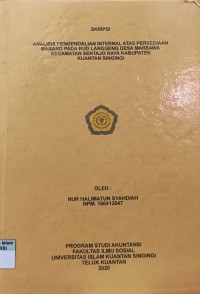 Image of ANALISIS PENGENDALIAN INTERNAL ATAS PERSEDIAAN BARANG PADA KUD LANGSUNG DESA MARSAWA KECAMATAN SENTAJO RAYA KABUPATEN KUANTAN SINGINGI
