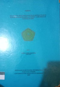 Image of PROTOTYPE PENGAMANAN RUMAH MENGGUNAKAN SENSOR MAGNETIK DENGAN MODUL GSM SEBAGAI NOTIFIKASI SMS