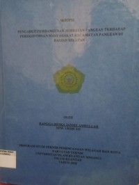 Image of PENGARUH PEMBANGUNAN JEMBATAN PANGEAN TERHADAP PEREKONOMIAN MASYARAKAT KECAMATAN PANGEAN
DI BAGIAN SELATAN