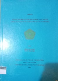Image of SISTEM INFORMASI GEOGRAFIS PEMETAAN LOKASI ARENA PACU JALUR DI KABUPATEN KUANTAN SINGINGI