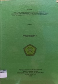 Image of PENGARUH PEMBERIAN DECANTER SOLID TERHADAP PERTUMBUHAN DAN PRODUKSI KEDELAI (Glycine max (L.)Merril) PADA TANAH ULTISOL DI KABUPATEN KUANTAN SINGINGI