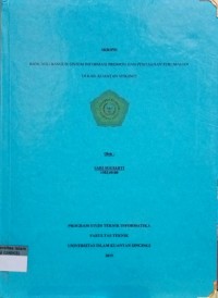 Image of RANCANG BANGUN SISTEM INFORMASI PROMOSI DAN PEMESANAN PERUMAHAN DI KAB.KUANTAN SINGINGI