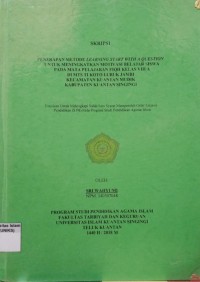 Image of MATA PELAJARAN FIQH KELAS VIII A DI MTS TI KOTO LUBUK JAMBI KECAMATAN KUANTAN MUDIK KABUPATEN
KUANTAN SINGINGI
