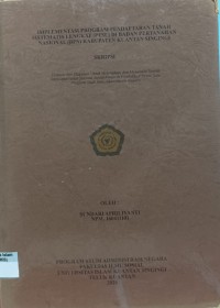 Image of IMPLEMENTASI PROGRAM PENDAFTARAN TANAH SISTEMATIS LENGKAP (PTSL) DI BADAN PERTANAHAN NASIONAL (BPN) KABUPATEN KUANTAN SINGINGI