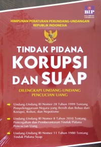 Image of Tindak Pidana Korupsi dan Suap
