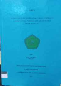 Image of PERANCANGAN SISTEM PELAPORAN DATA PEKERJAAN LAPANGAN PADA PT. PANGERAN ADLAN SINERGI TELUK KUANTAN