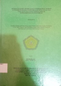 Image of PENERAPAN MODEL PEMBELAJARAN FORMASI REGU TEMBAK UNTUK MENINGKATKAN HASIL BELAJAR SISWA KELAS VII.A PADA PELAJARAN AKIDAH AKHLAK DI MTS BABUSSALAM SIMANDOLAK