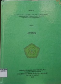 Image of UJI PUPUK DAN PUPUK ORGANIK CAIR URINE SAPI TERHADAP PERTUMBUHAN DAN PRODUKSI TANAMAN SAWI
(BRASSICA JUNCEA L.)