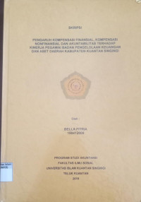 Image of PENGARUH KOMPENSASI FINANSIAL, KOMPETENSI NONFINANSIAL DAN AKUNTABILITAS TERHADAP KINERJA PEGAWAI BADAN PENGELOLAAN KEUANGAN DAN ASET DAERAH KABUPATEN KUANTAN SINGINGI
