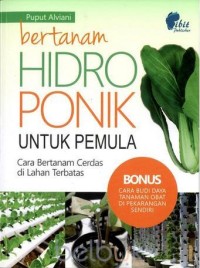 Image of Bertanam Hidroponik untuk Pemula cara bertanam cerdas di lahan terbatas