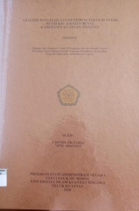 Image of ANALISIS PENEGELOLAAN RETRIBUSI PASAR DI PAS BENAI KECAMATAN BENAI KABUPATEN KUANTAN SINGINGI