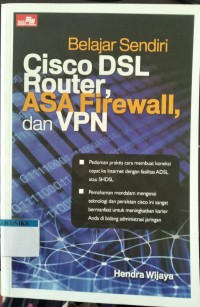 Image of Belajar Sendiri Cisco DSL Router, ASA Firewall, dan VPN