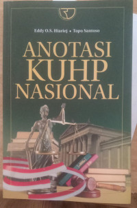 Image of Anotasi KUHP Nasional