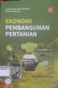 Image of Ekonomi Pembangunan Pertanian