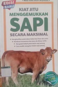 Image of Kiat Jitu Menggemukkan Sapi Secara Maksimal
