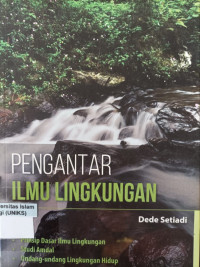 Image of Pengantar Ilmu Lingkungan