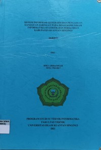 Image of SISTEM INFORMASI GEOGRAFIS DAN PENGADUAN GANGGUAN JARINGAN PADA DINAS KOMUNIKASI INFORMATIKA STATISTIK DAN PERSANDIAN KABUPATEN KUANTAN SINGINGI