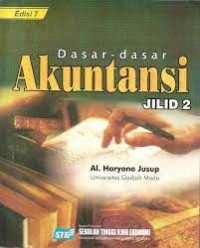 Image of Dasar-dasar Akuntansi Jilid 2