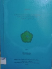 Image of RANCANG BANGUN SISTEM INFORMASI RAPOR ONLINE BERBASIS WEB DI SMAN 2 SINGINGI