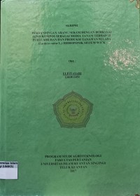 Image of PERBANDINGAN ARANG SEKAM DENGAN BERBAGAI JENIS KOMPOS SEBAGAI MEDIA TANAM TERHADAP PERTUMBUHAN DAN PRDUKSI TANAMAN SELADA (LAKTUCA SATIVA L)M HIDROPONIK SISTEM WICK