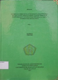 Image of KOMBINASI FIBER DENGAN KOMPOS TANDAN KOSONG KELAPA SAWIT SEBAGAI MEDIA TANAM TERHADAP PERTUMBUHAN TANAMAN PAKCHOI (Brassica rapa L.) HIDROPONIK SISTEM WICK