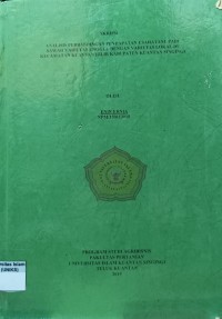 Image of ANALISIS PERBANDINGAN PENDAPATAN USAHA TANI PADI SAWAH VARIETAS UNGGUL LOKAL DI KECAMATAN KUANTAN HILIR KABUPATEN KUANTAN SINGINGI