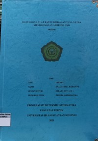 Image of RANCANGAN ALAT BANTU BERJALAN TUNA NETRA MENGGUNAKAN ARDUINO UNO