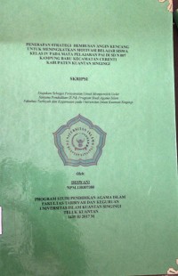 Image of PENERAPAN STRATEGI HEMBUSAN ANGIN KENCANG UNTUK MENINGKATKAN MOTIVASI BELAJAR SISWA KELAS IV PADA MATA PELAJARAN PAI DI SD 007 KAMPUNG BARU KECAMATAN CERENTI KABUPATEN KUANTAN SINGINGI