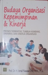Image of Budaya Organisasi Kepemimpinan & Kinerja