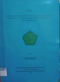 Image of SISTEM INFORMASI PEMANTAUAN ORANG ASING BERBASIS WEB PADA BADAN KESATUAN BANGSA DAN POLITIK KABUPATEN KUANTAN SINGINGI