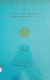 Image of PERANCANGAN PENGEMBANGAN SISTEM INFORMASI PARIWISATA KABUPATEN KUANTAN SINGINGI
