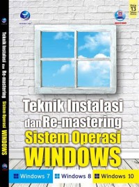 Image of Teknik instalasi dan re-mastering sistem operasi windows